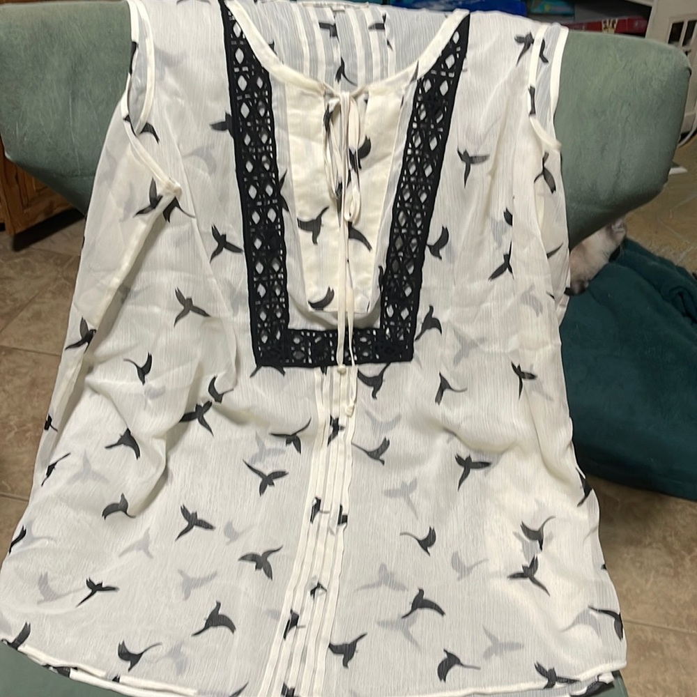 Black Rainn sleeveless Top 2X